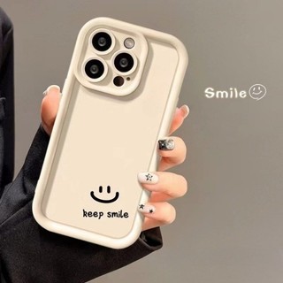 Dành Cho IPhone17 16 15 14 13 12 11ProMax X XR XSMax 7Plus Đơn giản Vintage mặt cười emo trường hợp điện thoại chống rơi