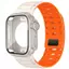 Vỏ bọc toàn bộ chống nước + dây đeo silicon từ tính tương thích cho Apple Watch Series11 / 10 46mm 44mm 45mm 9 8 7 6 5 4SE