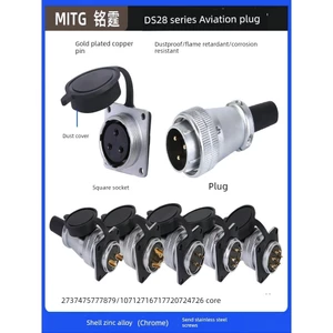 Đầu nối WS28 Cắm hàng không ghế vuông
