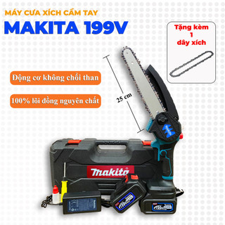 XẢ HÀNG (TẶNG XÍCH DỰ PHÒNG) Máy cưa không chổi than hàng . lưỡi 8 inch,có hệ thống tra dầu tự động