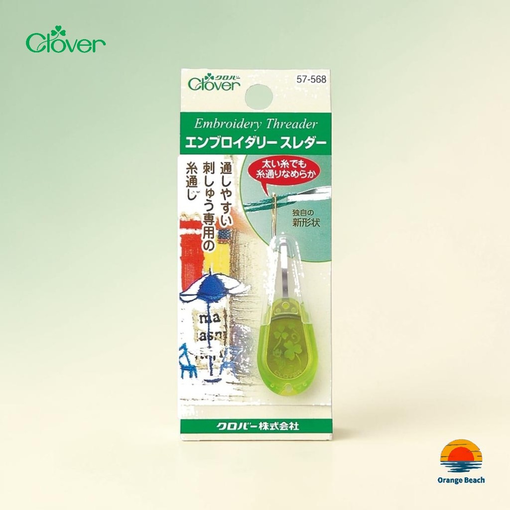 Clover Embroidery Threader Xau Chi That Thu/57-568/Kim That Theu/Nhieu Soi/San Xuat Nhat Ban