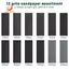 24 Loại Giấy Nhám Khô Ướt 12 Tờ Giấy Nhám, Giấy Nhám Silicon Carbide 120 Đến 3000 Grit