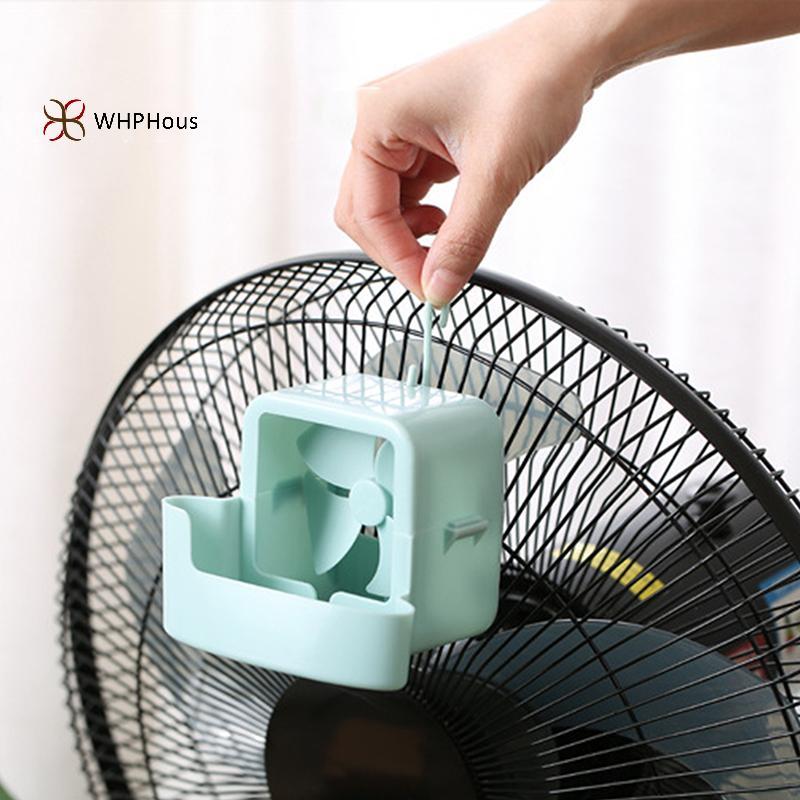 < WHPHous-t > 1 Bộ Dụng Cụ Làm Mát Quạt Treo Với 4 Cốc Đá Qui Quạt Làm Mát Phụ Kiện Làm Mát Di Động Thêm Đá Viên Bộ Dụng Cụ Quạt Nhà Đẹp