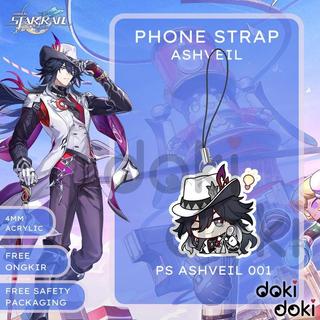 DOKIDOKI PHONE CHARM STRAP HP ASHVEIL HONKAI STAR RAIL - PS ASHVEIL 001