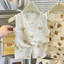 Bộ đồ ngủ VN, Bộ đồ hai mảnh, Bộ đồ quần short, Quần áo trẻ em, Áo vest, Thích hợp cho bé trai bé gái, Phong cách Hàn Quốc, Thích hợp cho mùa hè, Bộ đồ ngủ hoạt hình thân thiện với da, Quần áo ngoài trời, Bộ đồ ngủ bé gái Hàn Quốc
