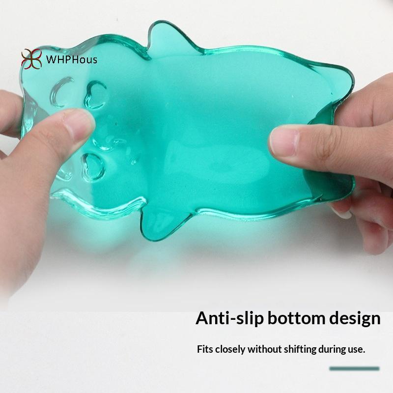 < WHPHous-t > 1 Cái Silicone Gel Chuột Cổ Tay Gấu Dễ Thương Hỗ Trợ Tiện Dụng Giảm Chấn Bàn Làm Việc Laptop Sử Dụng Đẹp