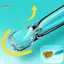 TRTR Đôi Đầu Stiy Ear Swabs Pi Có Thể Tái Sử Dụng Dụng Dụng Cụ Tẩy Sáp Tai Silicon Mềm Dụng Cụ Tẩy Ráy Tai Cho Người Lớn Tuổi Trẻ Em VN