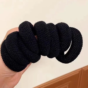 Mùa Thu Đông Đậm Tóc Tóc Nữ Độ Đàn Hồi Cao Không Làm Tổn Thương Tóc Đuôi Ngựa Dây Tóc Cảm Thấy Dây Cao Su Đầu Dây Phụ Kiện Tóc APWH