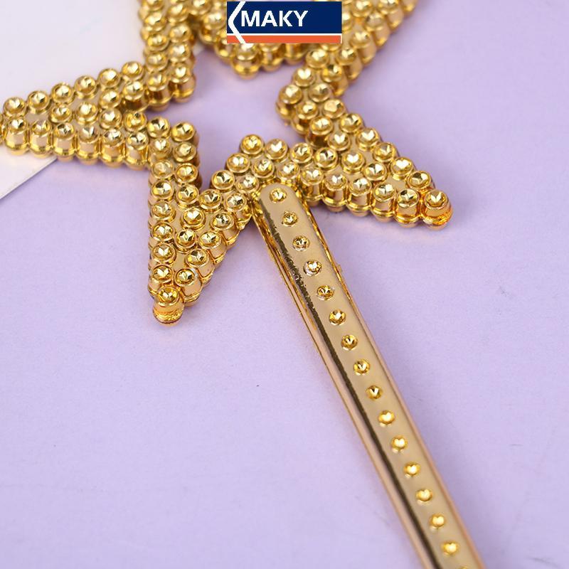MAKY 1 Cây Đũa Phép Cổ Tích Ngôi Sao Thiên Thần Phép Thuật Cây Đũa Phép Ngôi Sao Năm Cánh Công Chúa Magic Fairy Cane VN