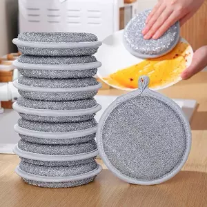 Miếng Rửa Chén Bát Kim Loại,miếng Bọt Biển Cọ Rửa Xoong Nồi,lưới Rửa Bát