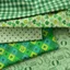Ngày Thánh patricks Ngày Thánh patricks Ngày Lễ Quốc khánh Ireland Vải Cotton Nguyên Chất Bốn Lá Cỏ Ba Lá Handmade DIY5.5