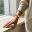 Dây đeo cổ tay năng lượng CODECOVED, Vòng tay đồng cổ năng lượng cổ điển, Phong cách Viking thời trang Hoa văn cây có thể thay đổi phong cách cổ điển Vòng tay du lịch