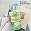 Bình nước nhựa bỏ túi 500ml kèm charm Kitty siêu dễ thương MUNSTORE BNHE88
