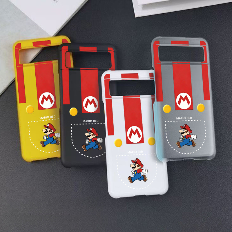 Dành Cho Google Pixel 11 Pro 10A 10 Pro XL 9A Pixel 8 7A 7Pro 6A 5A Super Mario Micro Matte Mỏng Vỏ Điện Thoại Cứng Cho / Quấn Nửa Google Pixel Cover