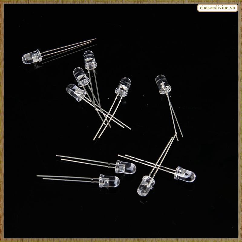 [K O G X] 10 chiếc Diode phát sáng hồng ngoại LED hồng ngoại 5mm IR.