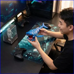 SQ3 3D In Hình Quái Vật Biển Ăn Mô Hình Maya Trâm Dính Người Subnautica Biển Sâu Khổng Lồ Đồ Chơi Trang Trí QS3
