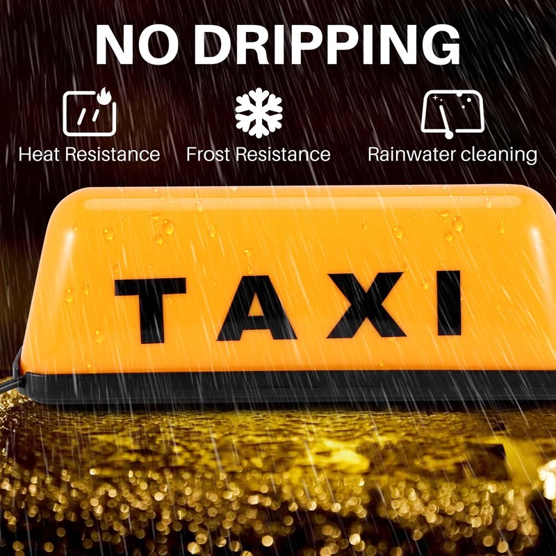 Đèn LED báo Taxi, đèn chạy ban ngày ô tô 12V 3W, gắn mái/cab, ký hiệu LED