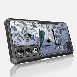 Ốp Điện Thoại Acrylic Cho Nubia Neo 5 Pro 5 3 2 1 4G 5G Ốp Lưng Nubia Neo 3 5 GT Với Họa Tiết Sang Trọng Khung Đen Siêu Mỏng Cứng Chống Trầy Xước Vỏ Bảo Vệ K07-10