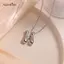 AqToCna Tinh Tế Chunky Bóng 26 Chữ Mặt Dây Chuyền Nelace Bóng Bong Bóng Bảng Chữ Cái Choker Nelace Cho Nữ Món Quà Trang Sức Cá Tính AqToCna