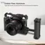 apill Camera Lồng Tay Cầm Bên Đa Năng Tiện Dụng Bằng Nhôm Tay Cầm 1/4 Vít Giày Lạnh Gắn Lên Xuống Có Thể Điều Chỉnh Cho Video Rig Chụp Ảnh