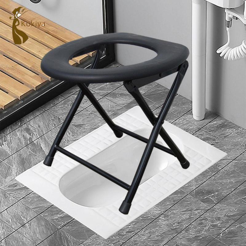Gấp Cắm Trại Ghế Vệ Sinh Commodes Ghế Vệ Sinh Cho Người Lớn Nhẹ Khẩn Cấp Người Khuyết Tật Ghế Tắm Thoải Mái Ghế Vệ Sinh Ghế Ngồi