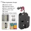Apill Sonew DC 12V Khóa Điện Từ Ngăn Kéo Điều Khiển Điện Công Tắc Tủ Khóa Từ Tính Thông Minh Tự Phục Vụ Không Bị Phát Hiện