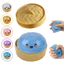 Mini Crunchy Bead Squishy Bun, Kích Thước 5.5cm, Gói 1-5 Cái, Đồ Chơi Thần Tài Cảm Giác Cho Văn Phòng Trường Học Giảm Lo Âu
