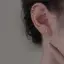 PNPIA- 1 Cặp Thời Trang Hợp Thời Trang Mini Zircon Bông Tai Dành Cho Nữ Bé Gái Hình Học Hàng Ngày Bông Tai Nhỏ Xương Tai Móng Tay Trang Sức Phụ Kiện