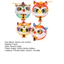 < Pluscloth > Đèn lồng giấy khiêu vũ sư tử phong cách Trung Quốc Di động thủ công trẻ em Đèn lồng trang trí ngày lễ cho lễ hội trung thu Lễ hội đèn lồng năm mới Đồ dùng dự tiệc Dance Li