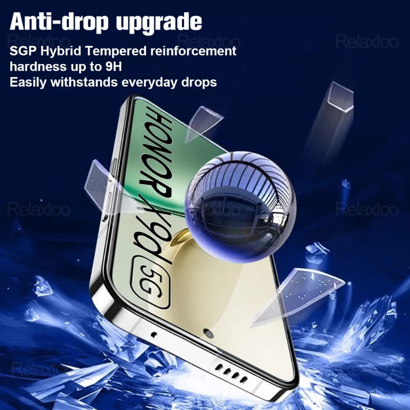 2 Miếng Dán Bảo Vệ Màn Hình HD Kính Cho Honor X9d X9c Thông Minh X9a X9 4G 5G Riêng Tư Kính Cường Lực Trong Suốt Cho Honor X8d X8c X8b X8a X8 5G 4G Chống Gián Điệp Cạnh Đen Kính Phim
