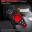 Đồng hồ vạn năng phạm vi tự động WANYEDI, Đồng hồ vạn năng kỹ thuật số thông minh điện áp AC DC có độ chính xác cao, Đồng hồ vạn năng NCV chống cháy di động