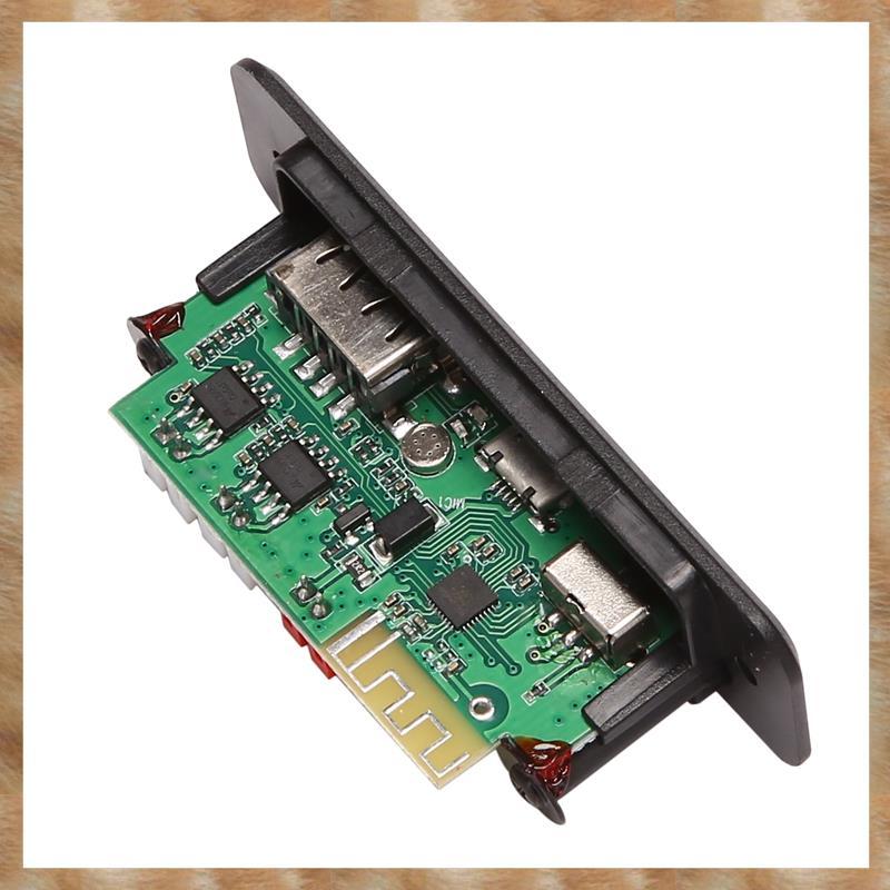 [S Z] Bảng giải mã MP3 Bộ khuếch đại công suất 5V Bộ giải mã Bluetooth 5.0 2X3W Chức năng gọi Mô-đun vô tuyến FM Hỗ trợ chức năng MP3 / USB