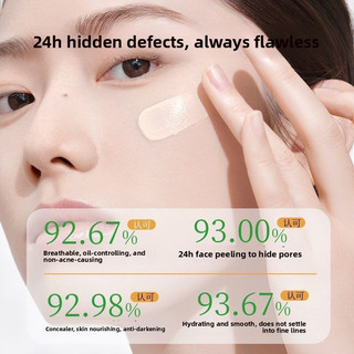 IORE Soft Light Hold Makeup Liquid Foundation Concealer Không đánh dấu Ánh sáng dưỡng ẩm Trang điểm khỏa thân Bột chống dính tự nhiên Giữ trang điểm Kiểm soát dầu Kem nền lỏng