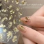 Miếng Dán Móng Tay AFTEROF, Keo Hoa Vàng Hoa Giảm Miếng Dán Móng Tay, Retro Ấn Vào Móng Tay Hoa Lâu Dài Móng Tay Nghệ Thuật Decal Trang Trí Móng Tay Nghệ Thuật