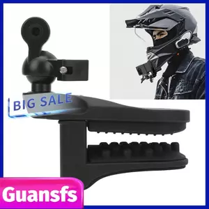 Guansfs Guansfs Chung Mũ Bảo Hiểm Xe Máy Kẹp Cằm Gắn 360 Độ Cắn Chặt Chống Trượt Có Thể Điều Chỉnh Kẹp Đa Năng 5KG Cho Camera Hành Động Điện Thoại Genericxmerndi2yf