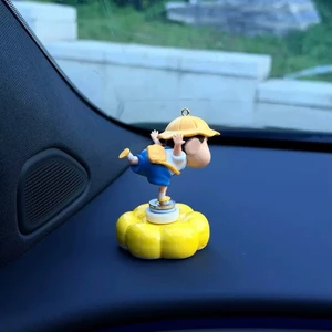 2026 Xoay Crayon Shin-Chan Xe Đồ Trang Trí Xe Ô Tô Xe Đẩy Trang Trí Nội Thất Ô Tô Văn Phòng Hộ Gia Đình 26.5.11