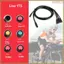 Cáp chống nước 9Pin cho xe đạp điện, tương thích cổng 2PIN, 3PIN, và 5PIN