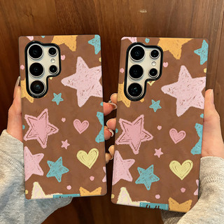 Ốp lưng chống sốc họa tiết ngôi sao Graffiti S26Ultra có thể so sánh với Samsung S26 S23 S24 Ultra S24FE 25FE S25eDge Vỏ chống sốc S25 Plus S25ultra A55 a56 A36