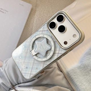 [Sheren] Ốp Điện Thoại Xanh Hàn Quốc Thích Hợp Cho i17 16 15 14 13 12 11 pro max Vỏ Bảo Vệ Chống Sốc