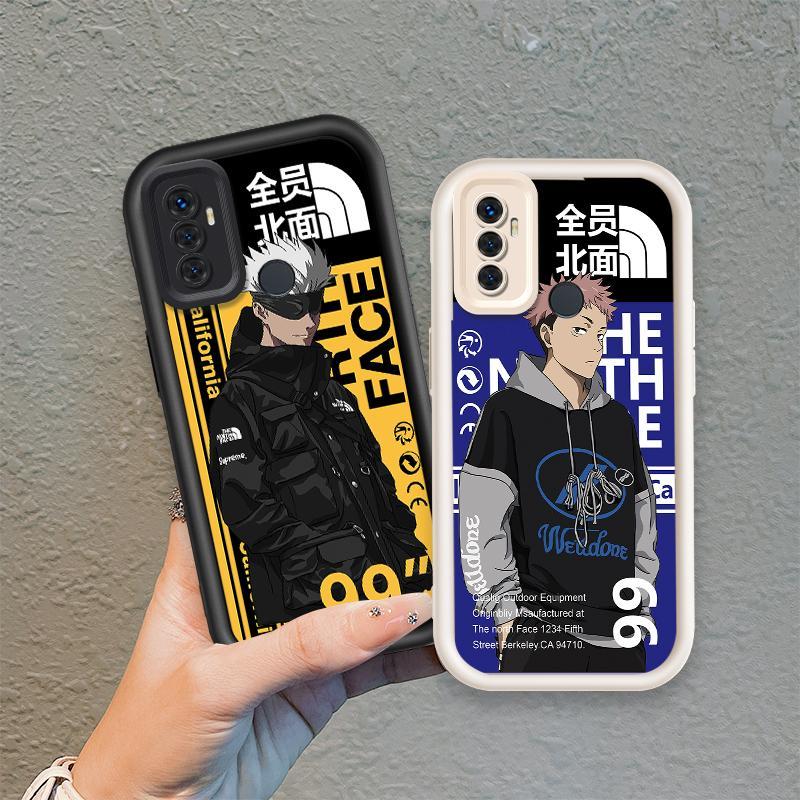 Ốp Cho OPPO A53 2020 A33 2020 A32 Vỏ Điện Thoại Mềm Cầm Tay Silicon Hoạt Hình TPU Jujutsu Kaisen Anime Mắt Thiên Thần Chống Sốc Ốp Lưng