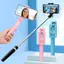 MAKY Dây Mới Điều Khiển Selfie Sti Thích Hợp Type-C Cắm Mini Di Động Selfie Sti VN