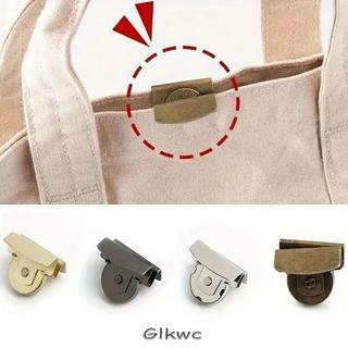 GLKWC 5 Cặp Phụ Kiện Khóa Túi, Ví Thủ Công Nút Không May DIY, Phụ Kiện Túi Tự May Khóa ẩn 14 / 18mm Chốt Chốt Nút Cho Túi Quần Áo Giày