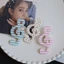 FUHUIOT Musical Note Kẹp Tóc, Acrylic Sáng Tạo Chấm Bi Kẹp Tóc, Dễ Thương Chống Trơn Trượt Ngọt Ngào Thanh Lịch Sọc Tóc Barrettes Nữ