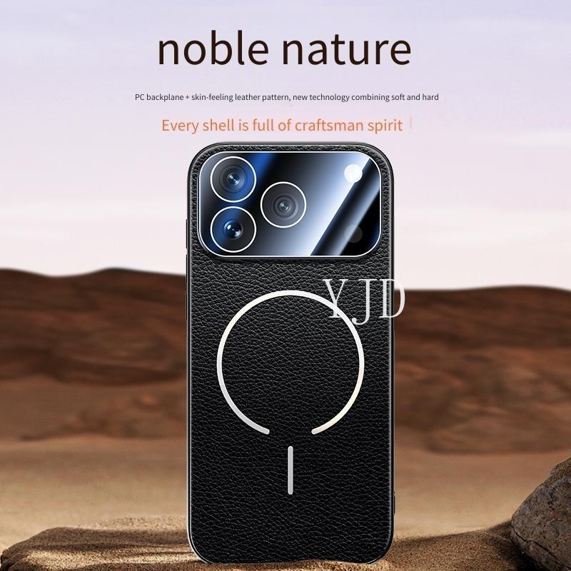 Ốp YJD Cho Honor 600 Pro Da Sang Trọng Nhẹ Và Mỏng PC Backboard Từ Tính Thu Hút Chống Rơi Vỏ Điện Thoại