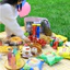 Thảm dã ngoại picnic hoạt tiết, thích hợp đi du lịch, đi phượt chụp ảnh, bạt trải cắm trại gấp gọn