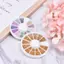HFSHY 3D Micro Hạt Móng Tay Nghệ Thuật Kim Cương Giả Caviar Đầu Trang Trí Làm Móng Tay DIY Bánh Xe VN