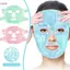 SAIA Ice Gel Eye Face, Có thể tái sử dụng Giảm mặt Puff Sleeping Ice Pack, Sửa chữa khuôn mặt Hạt gel nhiệt lạnh và nóng nén Công cụ chăm sóc da giảm mệt mỏi cho phụ nữ SPA