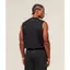 Áo Tank Top Thể Thao Bông Màu Đen Trắng, Họa Tiết Cơ Bắp, thoáng khí