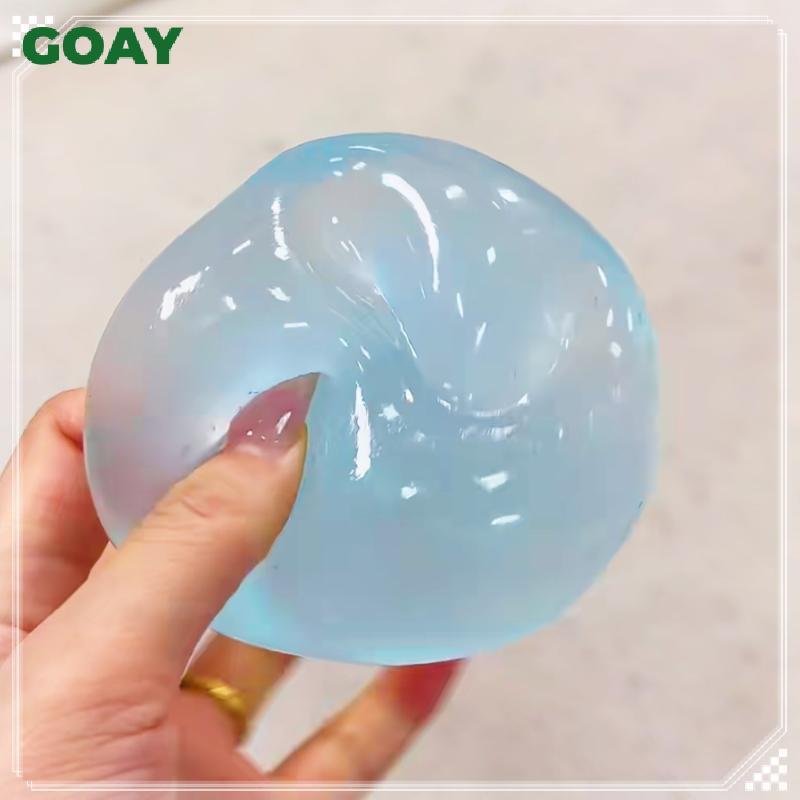GOAY 1 Cái Chống Căng Thẳng Cảm Giác Fidgets Squishy Đồ Chơi Mềm Mô Phỏng Trong Suốt Màu Xanh Maltose Chậm Đàn Hồi Đồ Chơi VN