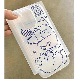 Chủ đề mèo chơi len cho trường hợp iPhone 17pro iPhone 16/15 Skin Sense Frosting Case